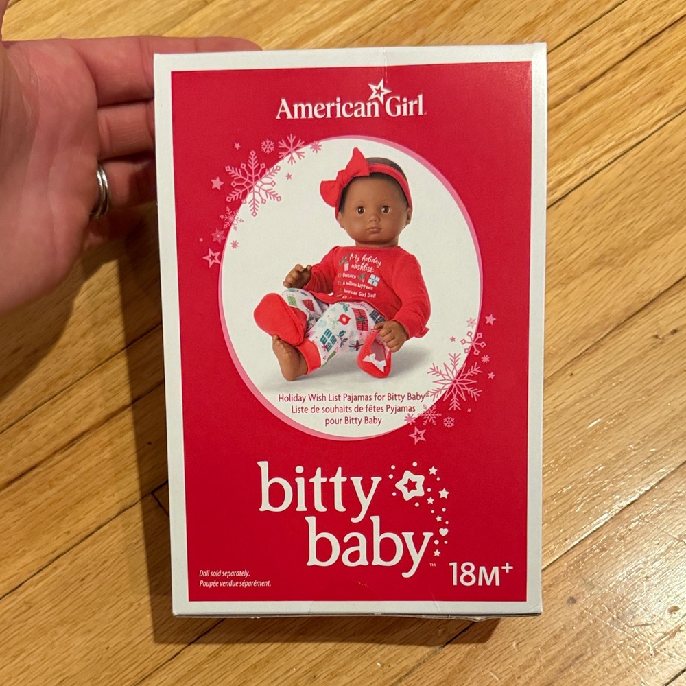American Girl Bitty Baby Holiday Wishlist PJs